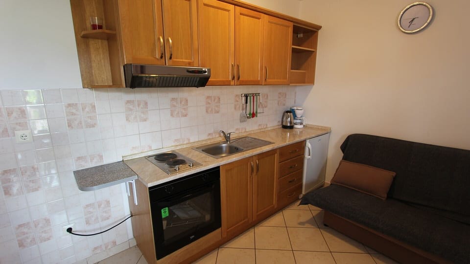 Kitchen and living room