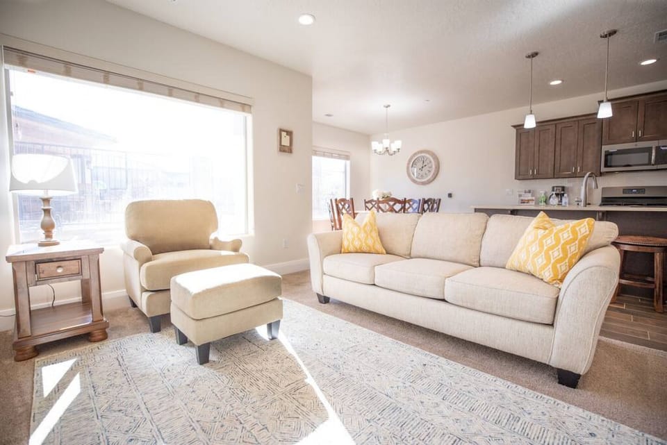 Living room with comfortable seating
