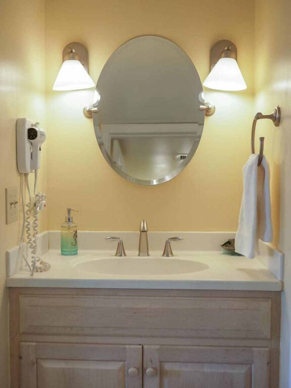 Guest bath vanity
