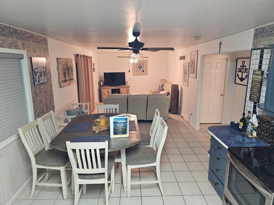 Dinning area upper level.