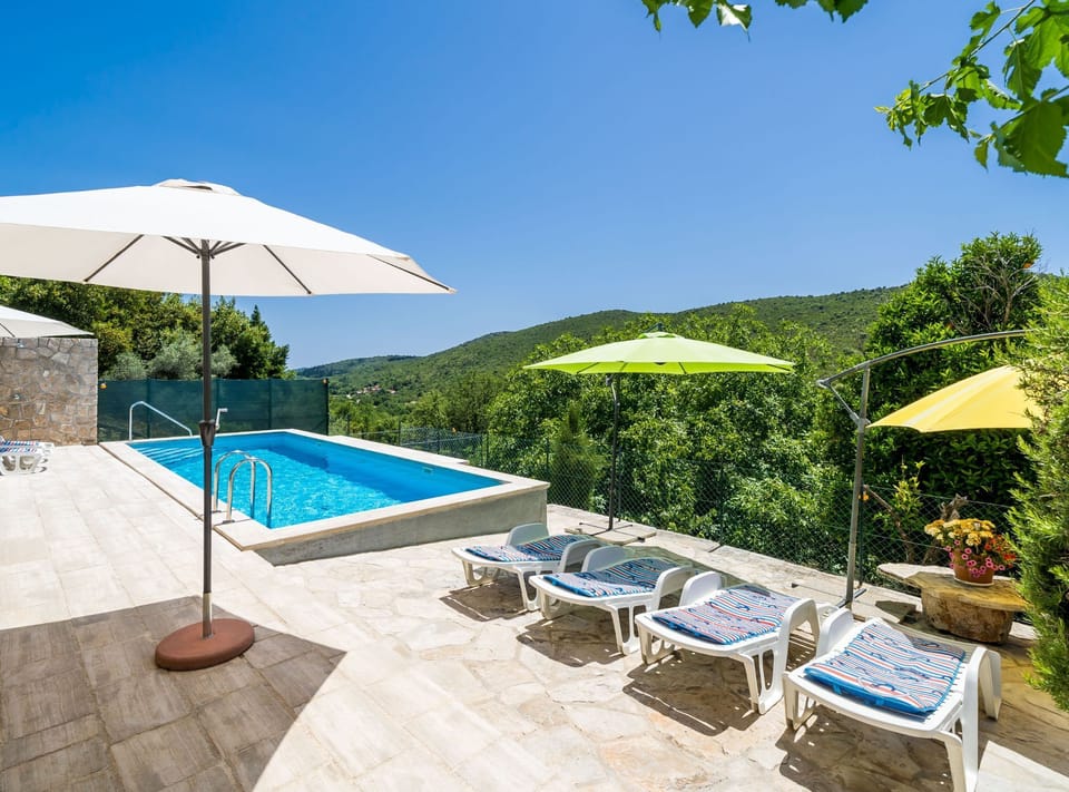House (Four Bedroom Villa with Terrace and S) | Indoor pool | Outdoor pool, sun loungers