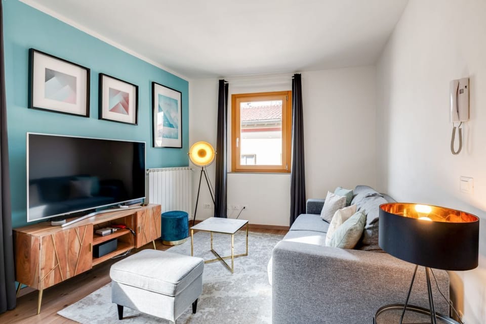 Apartment, 1 Bedroom | Living area | Flat-screen TV