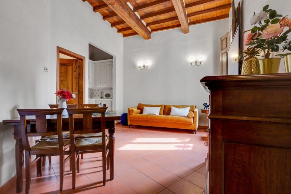 Apartment, 1 Bedroom | Living area | Flat-screen TV