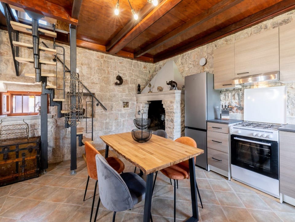 House (Two Bedroom Holiday Home with Swimmin) | Private kitchen | Fridge