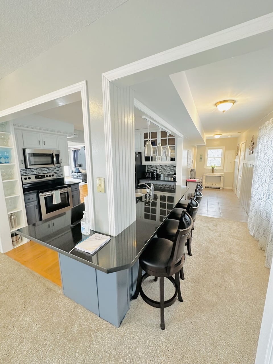 Kitchen fully stocked