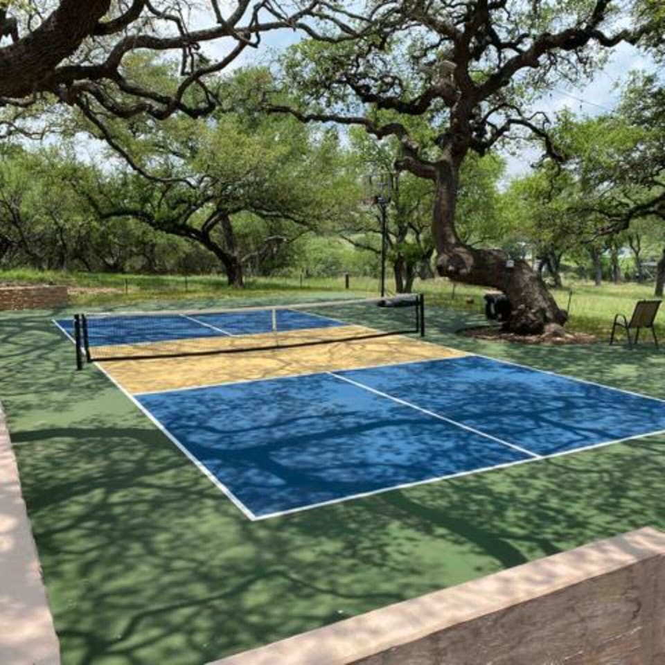 Pickleball court