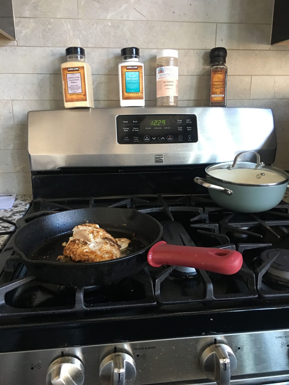 Blackened chicken 