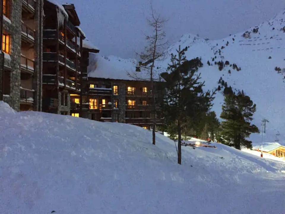 View of the residence from the ski in entrance