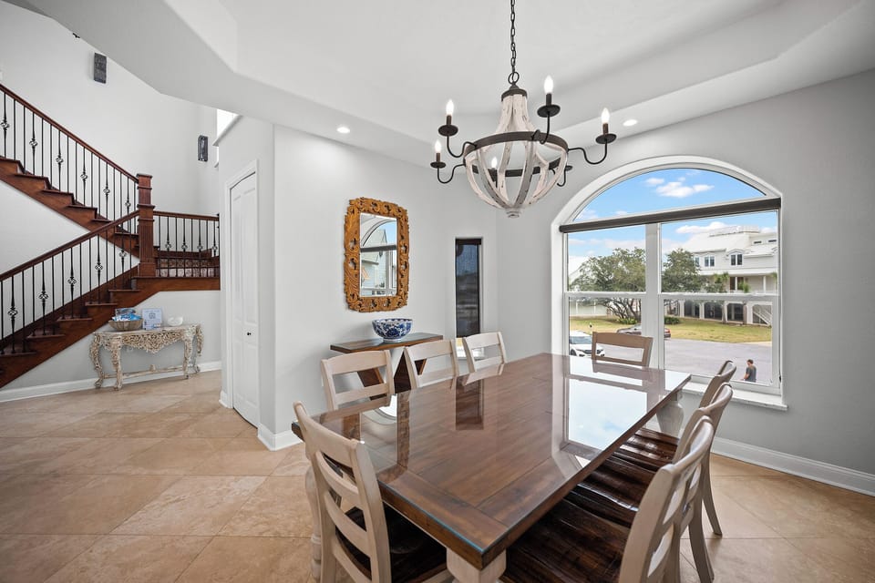 View from the dining room