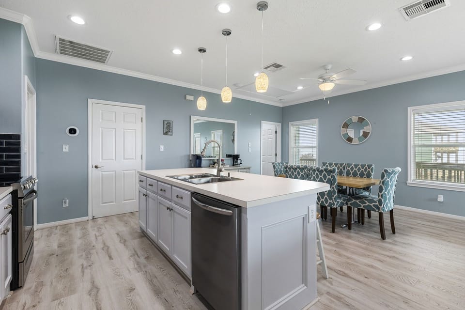 Wide open floor plan, perfect for quality time with the family