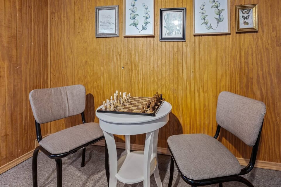 Challenge your friends or family to a game of chess as you bring back old traditions.