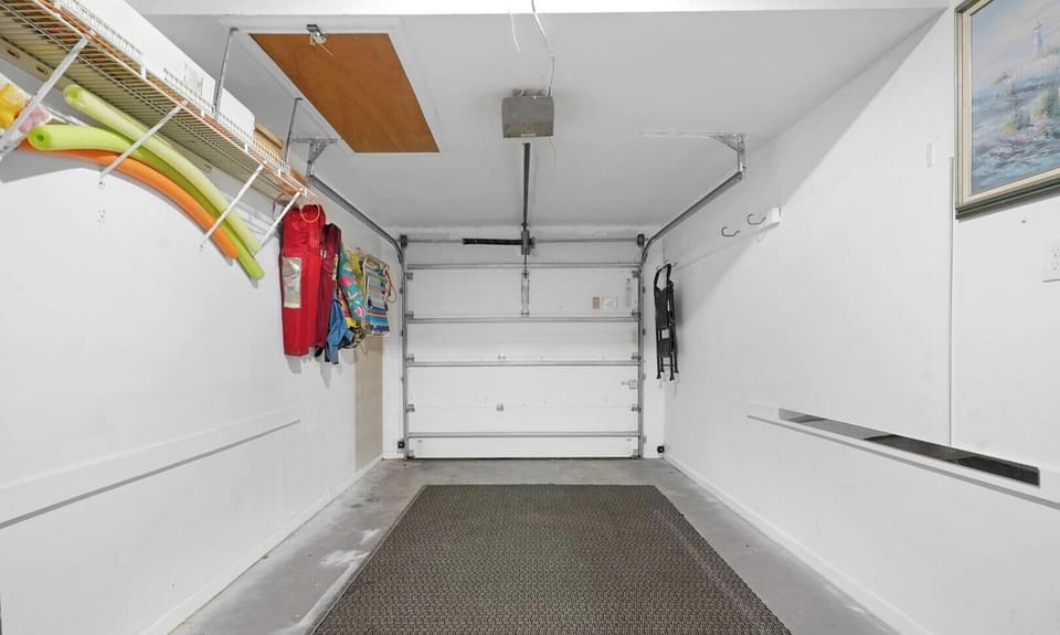 garage area for your beach toys