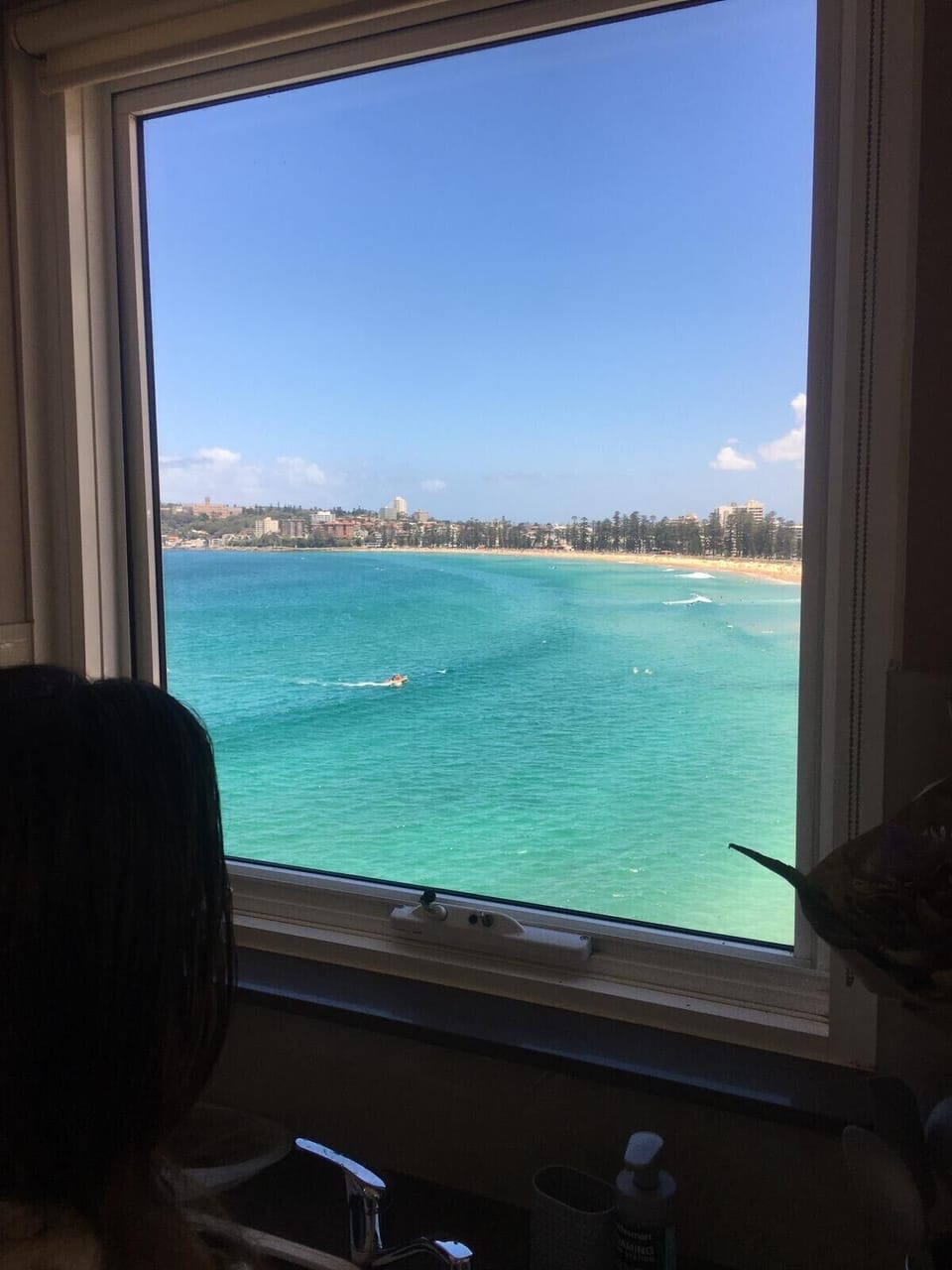View from kitchen 