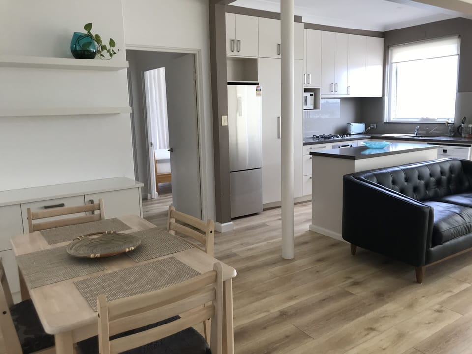 Open space dinning area and kitchen