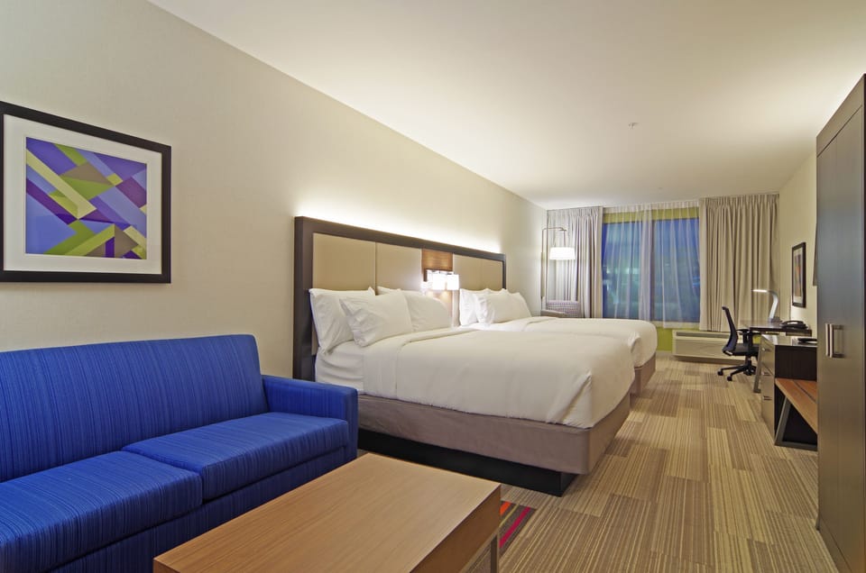 In-room safe, desk, laptop workspace, iron/ironing board