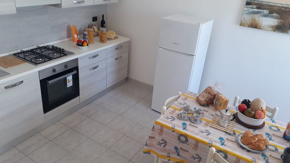 Apartment, 2 Bedrooms, Smoking, Balcony | Private kitchen | Fridge