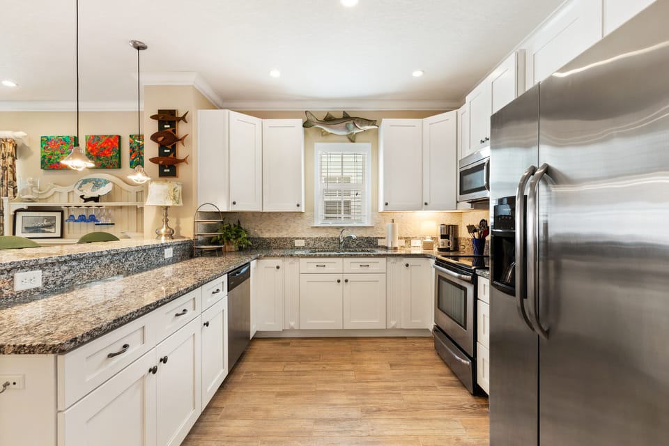 Stainless steel appliances