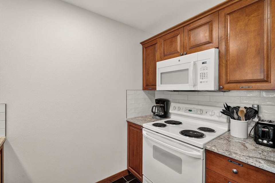 Kitchen with Electric Stove