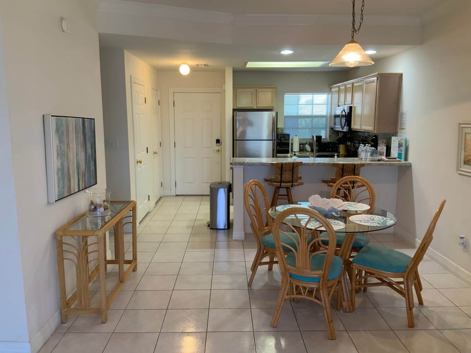 Rear of Condo looking to Kitchen