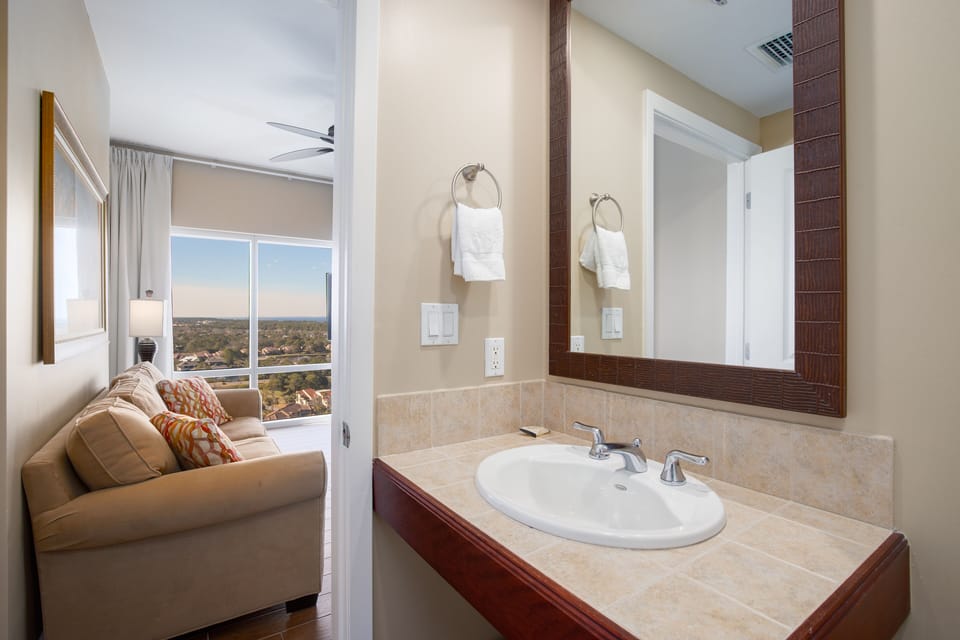 Half Bath by living room