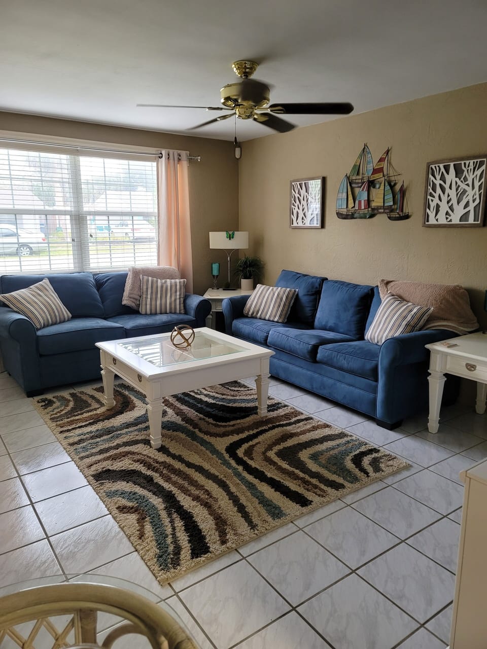 Living room from the kitchen 