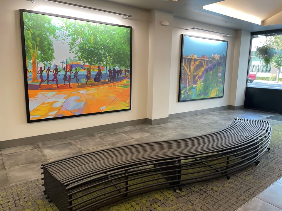 Riverfront Park Travel Apartments Lobby