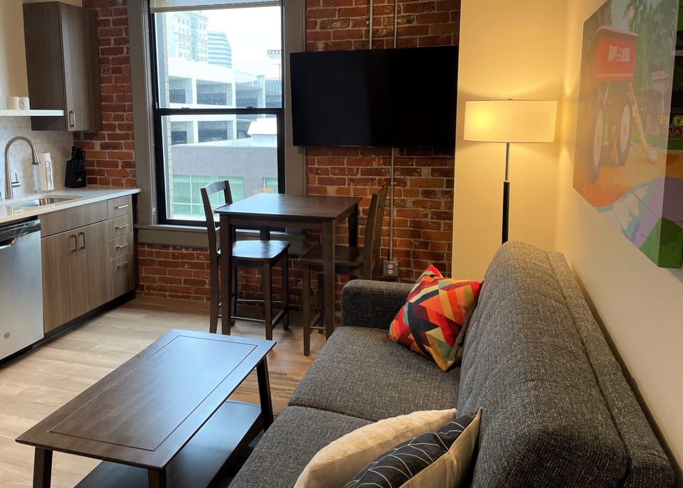 Flat Screen Television | Sofa Couch