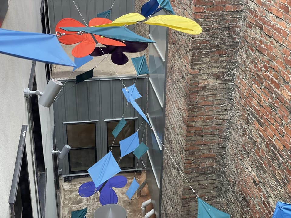 Kites in Lightwell