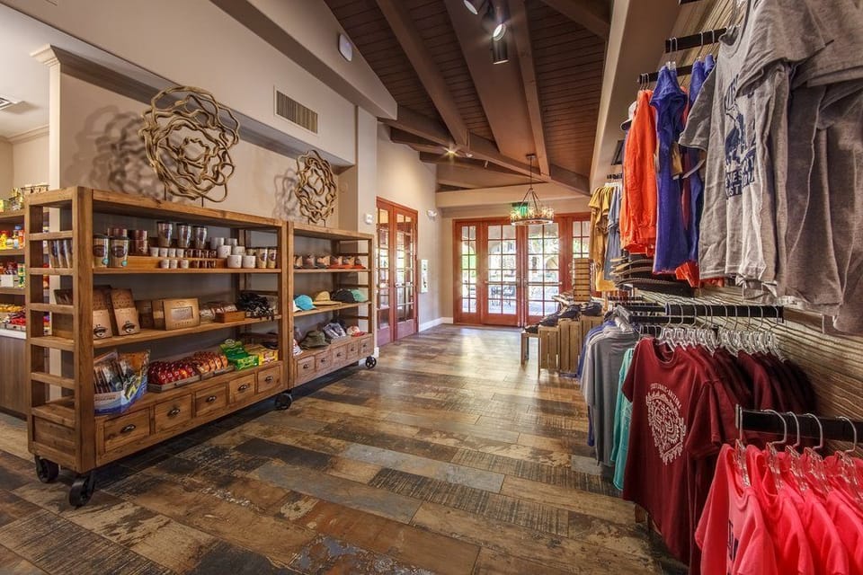 Stock up on snacks and souvenirs in our charming retail space, perfect for a quick treat or memento.