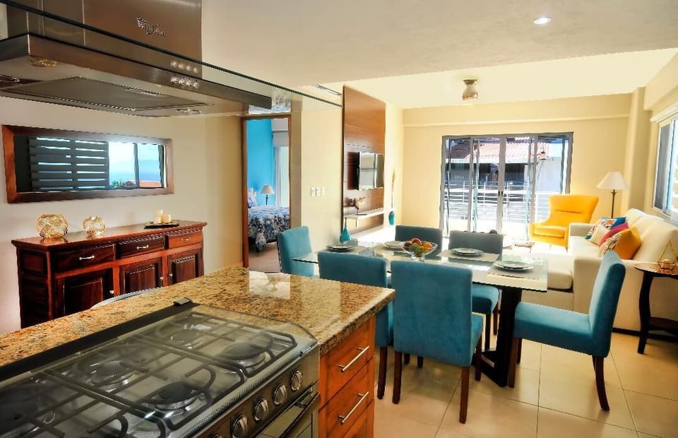 Spacious Living/Dining/Kitchen Areas
