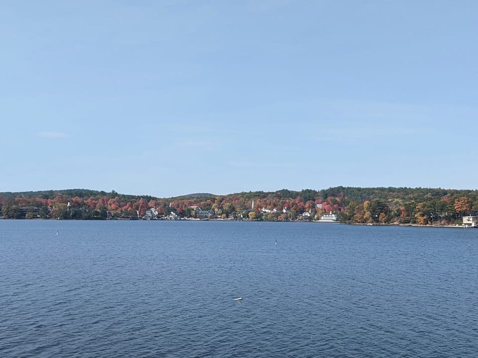 Views of the town of Meredith