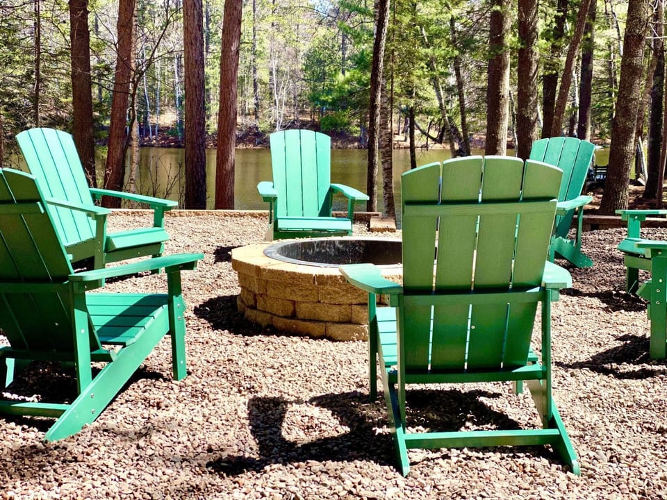 Fire pit area