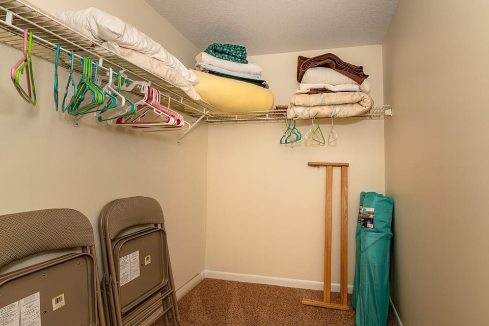 Guest Closet with Extra Linens
