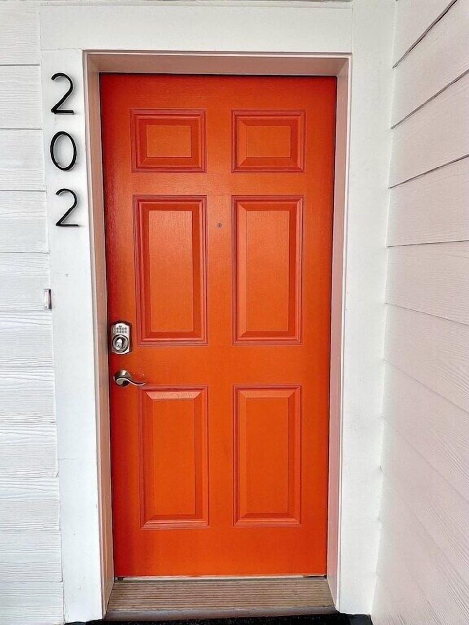 Entry door Oceanview, 202 Isle of Palms, SC | IOP Escapes