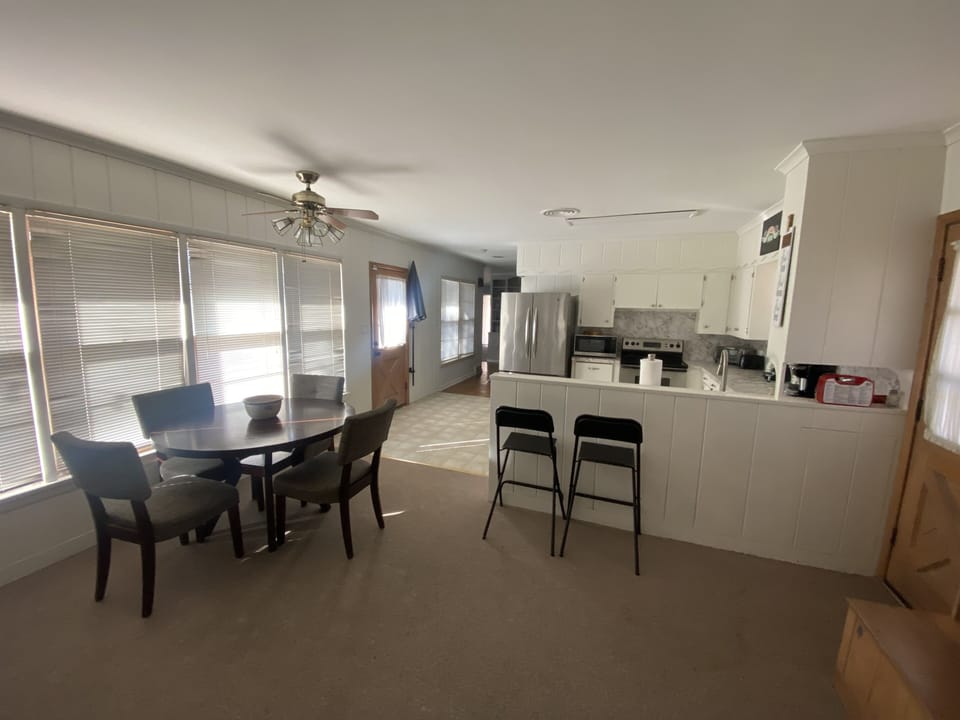 Dining Room area and Kitchen 