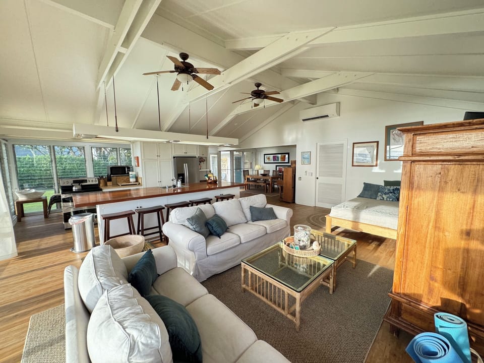 Main House Family Room and Kitchen 