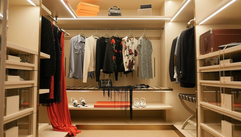 Royal Suite, Terrace | Wardrobe