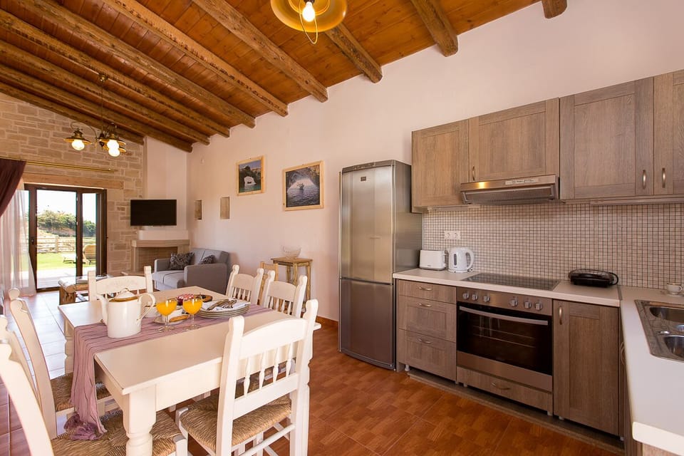 Dining area next to the kitchen!