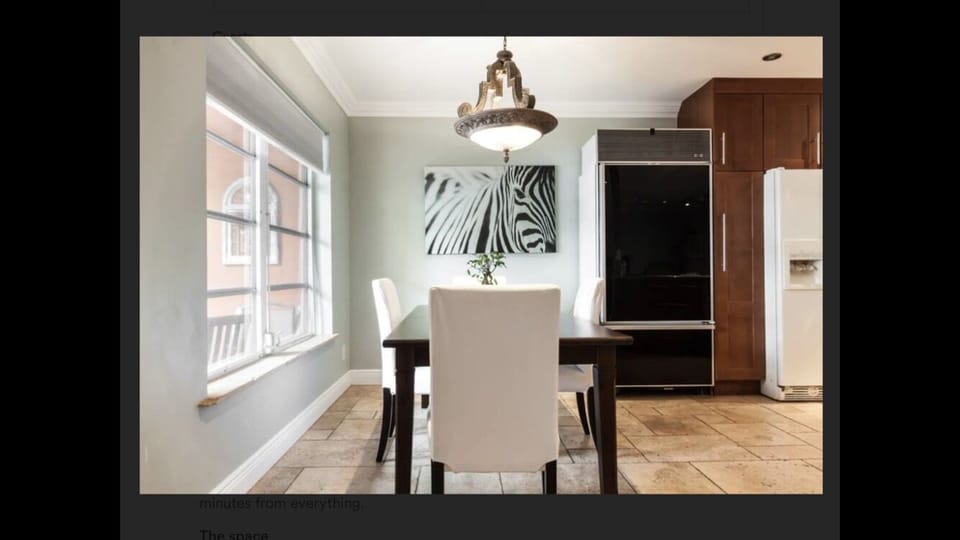 Dining area