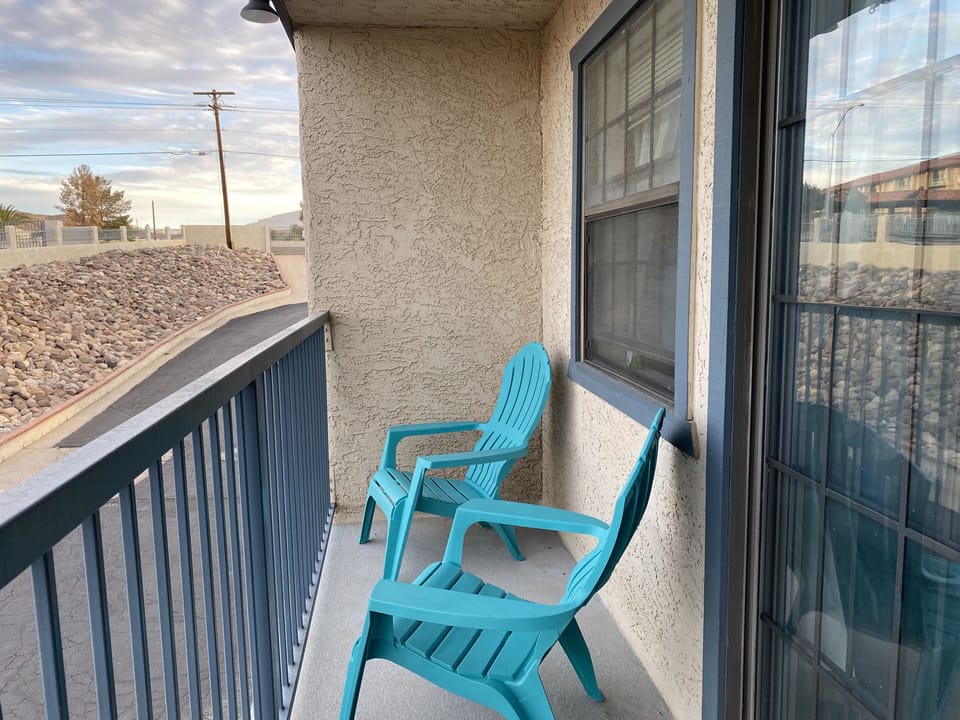 Deck off both bedrooms 