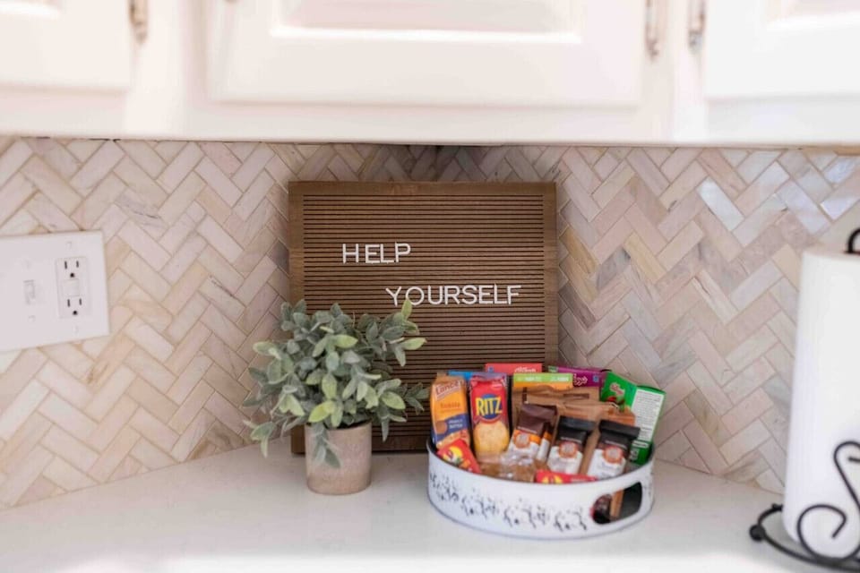 Complimentary snacks