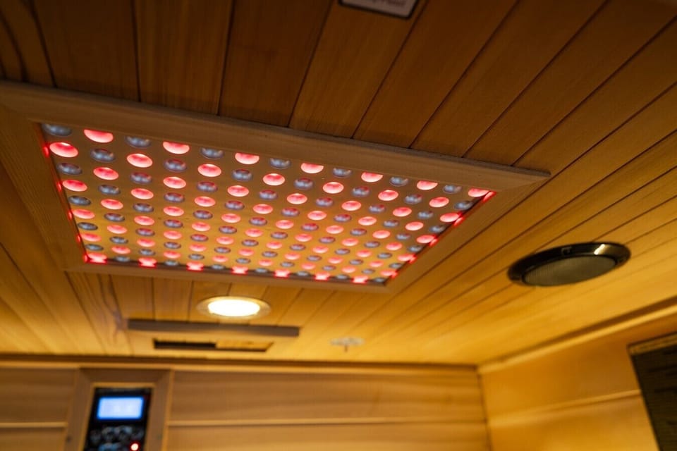 Inside of sauna