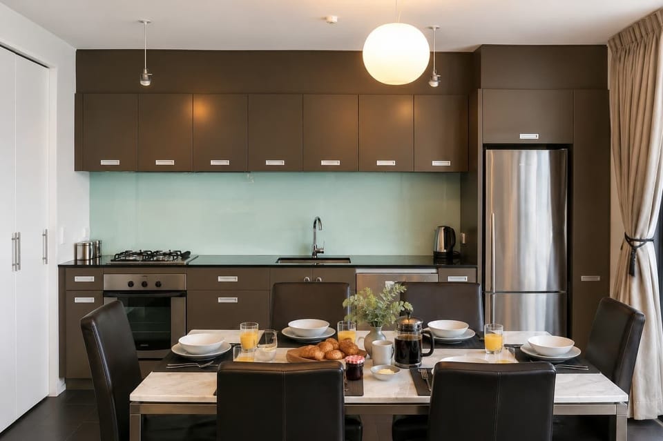 Open plan kitchen , dining & living 
