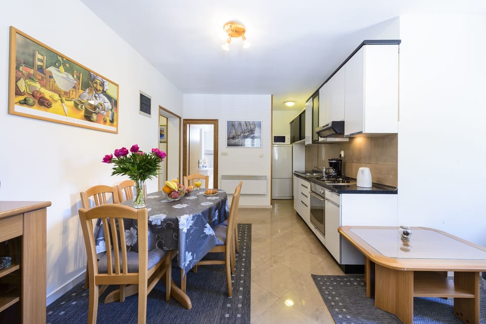 Apartment (Two Bedroom Apartment) | Private kitchen | Fridge