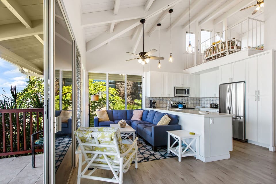 Stunning remodel and vaulted ceilings
