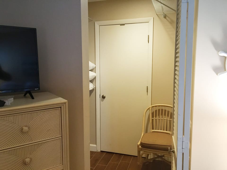 Guest bedroom - oversize closet