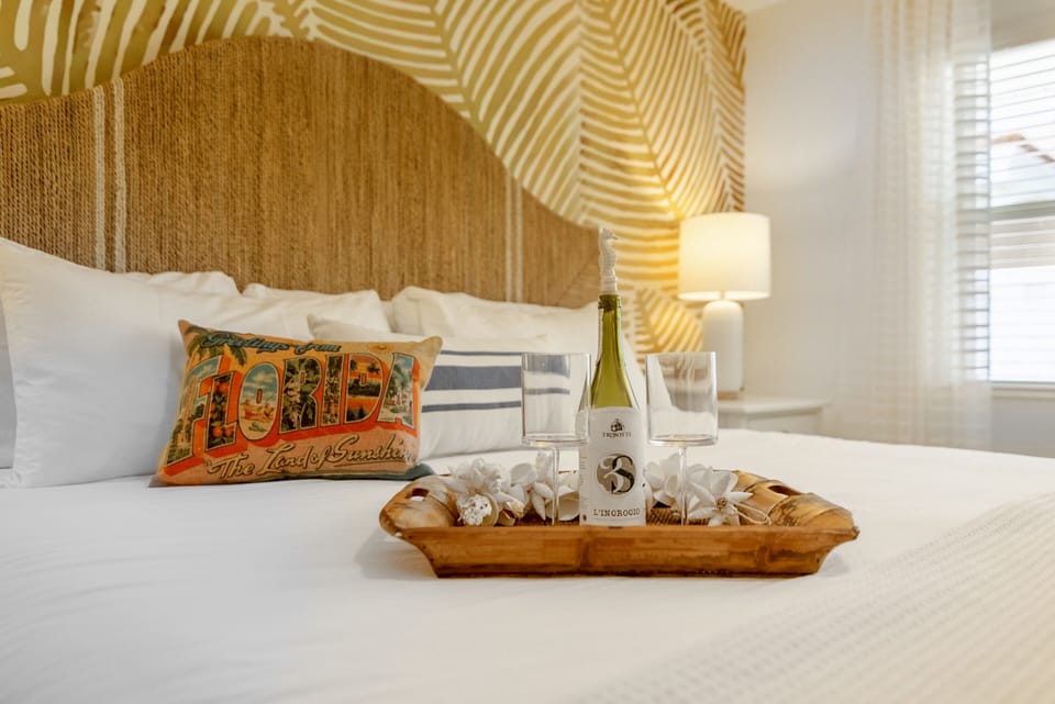 Comfortable king size bed
