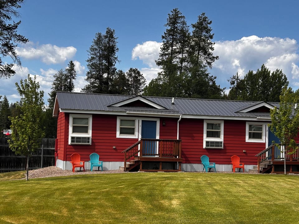 Exterior apartment building