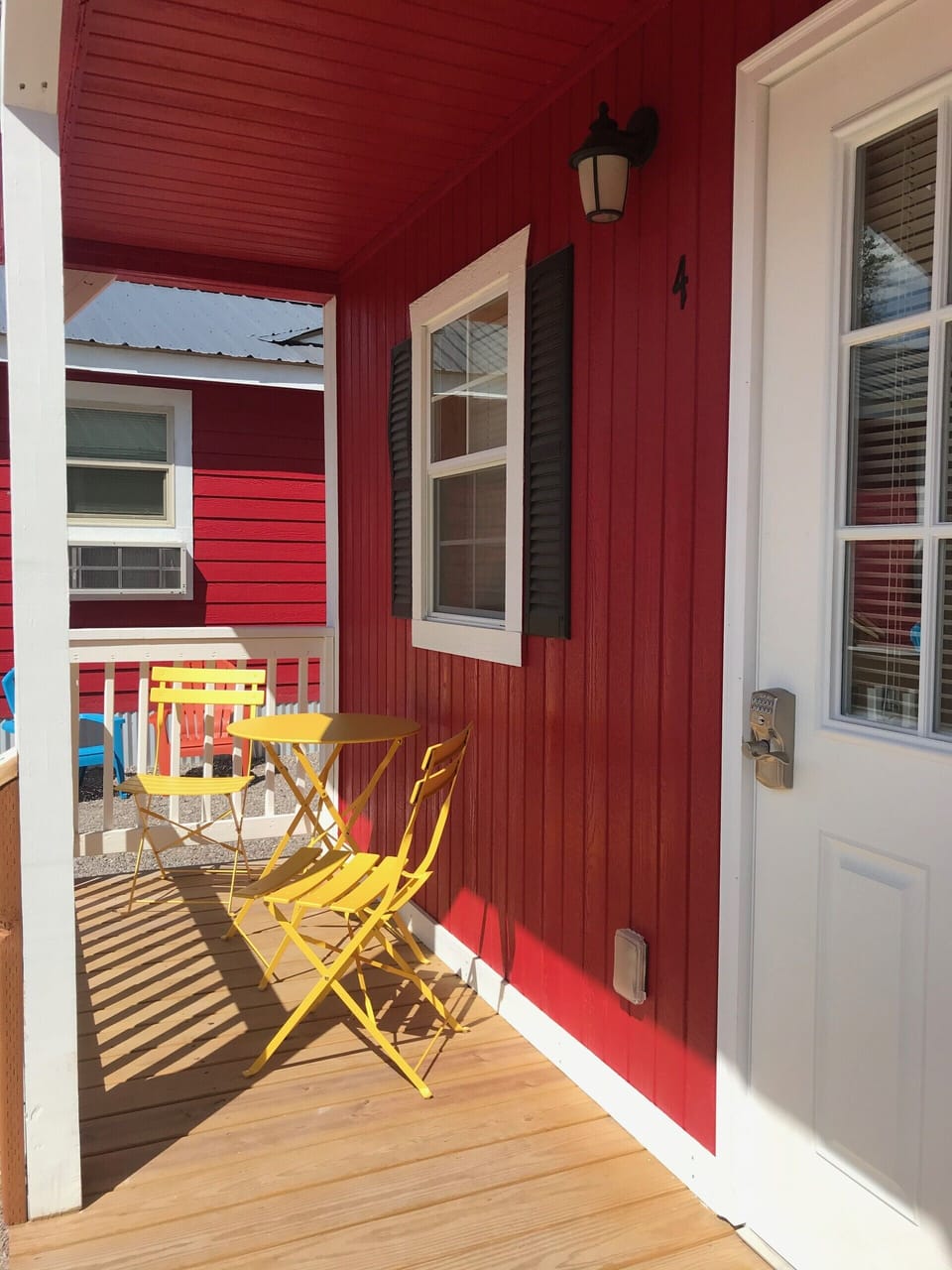 Cabin porch