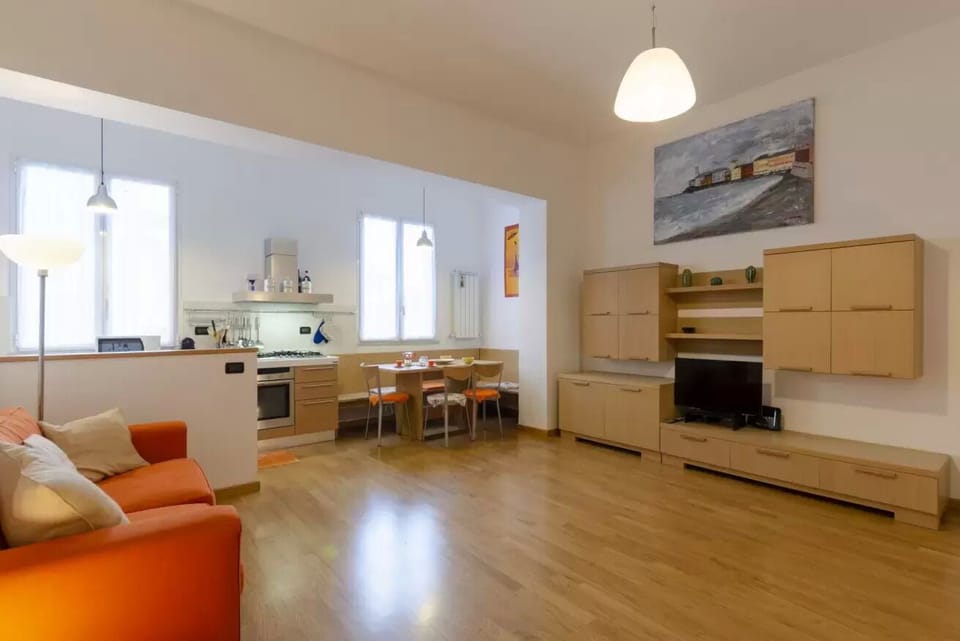 Apartment, 1 Queen Bed with Sofa bed, Balcony | Living area | 32-inch flat-screen TV with digital channels